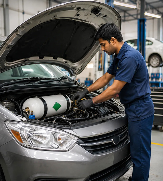 CNG Kit Fitting Cost in Ghaziabad